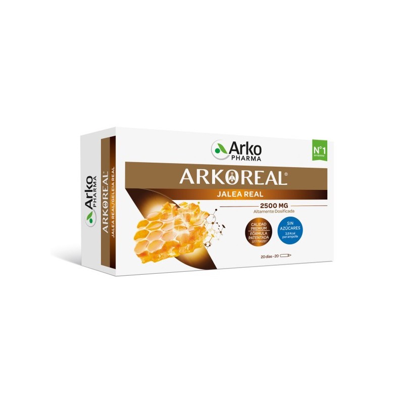 Arkopharma Arkoreal Jalea Real 2500mg (20 amp) | Farmacia Tuset