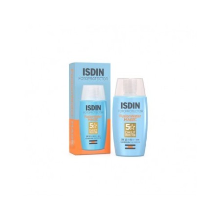 Isdin Fotoprotector Fusion Water Magic FPS 50 (50 ml) | Farmacia Tuset