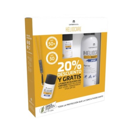 Heliocare 360ºsport spray+Heliocare 360º sport stick | Farmacia Tuset