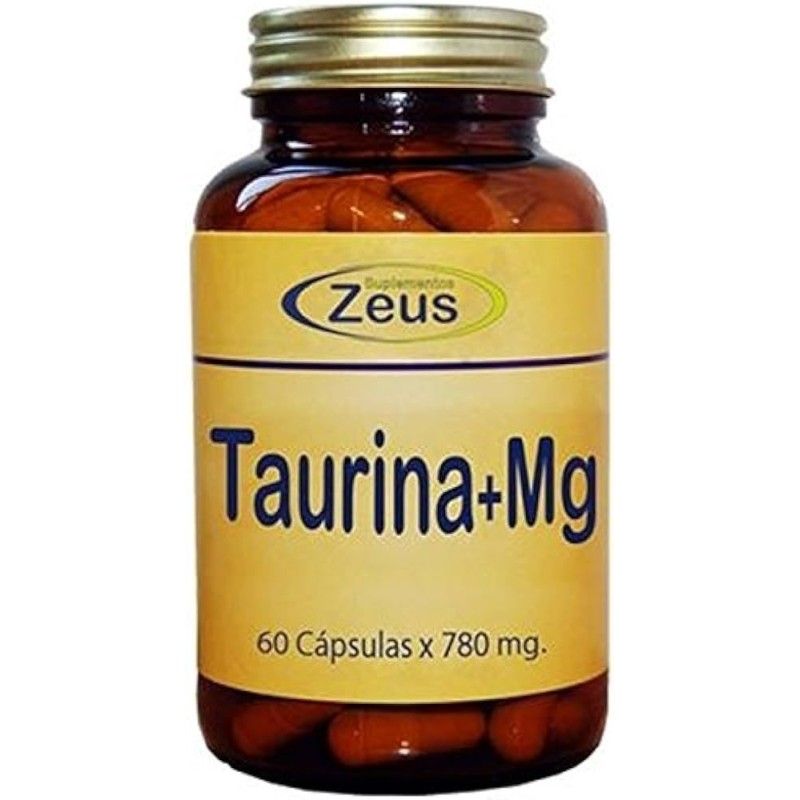 Zeus Taurina-Magnesio (60 cápsulas) | Farmacia Tuset