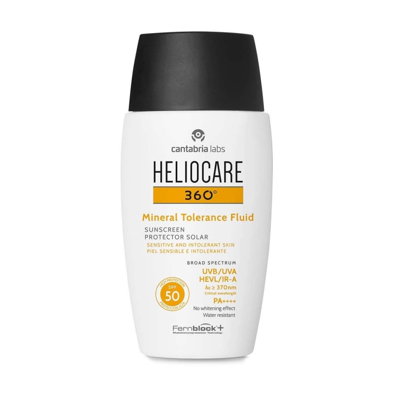 Heliocare 360º Mineral Tolerance Fluid FPS 50 (50 ml) | Farmacia Tuset