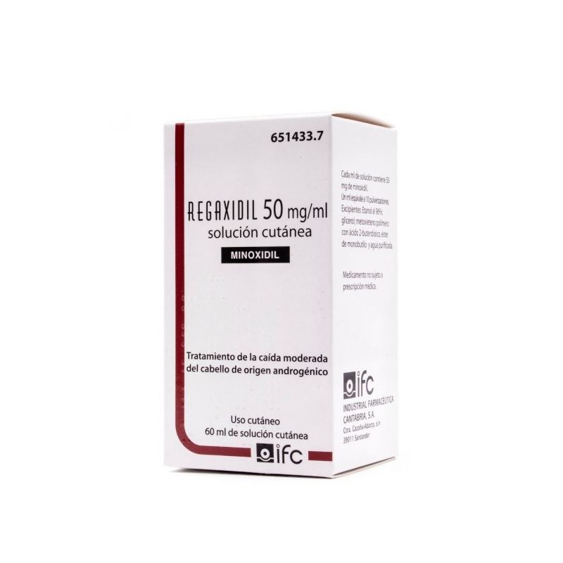 Regaxidil 50 MG/ML 1 frasco de 60ML | Farmacia Tuset