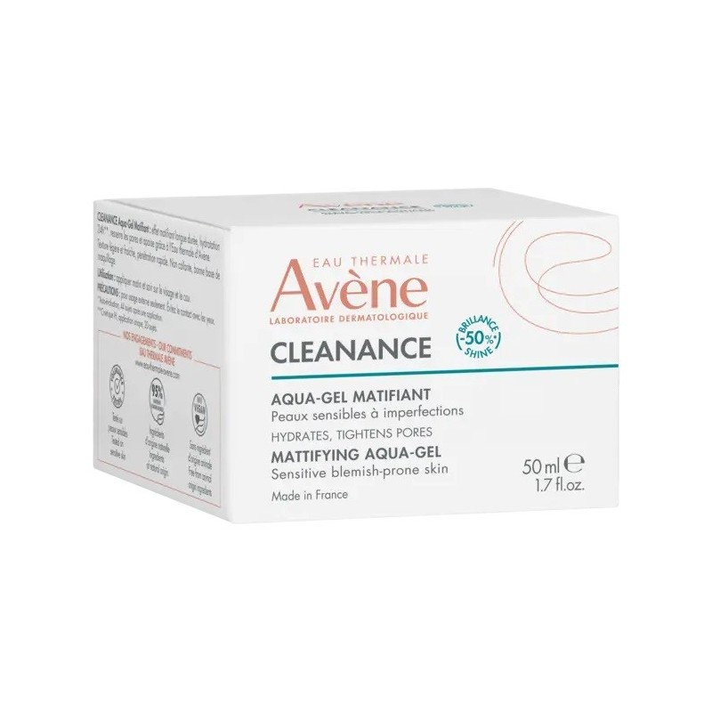 Avene Clanance Aqua-Gel Matificante 50ML | Farmacia Tuset