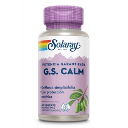 Solaray G.S. Calm (60 cápsulas) | Farmacia Tuset