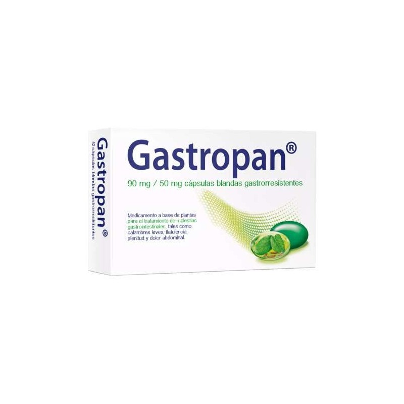 Gastropan 90mg/50mg (14 cápsulas) | Farmacia Tuset