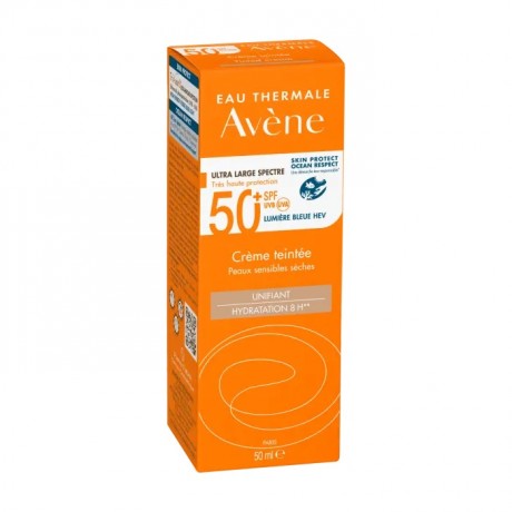 Avene  Solar Crema con Color SPF 50+ (50 ml) | Farmacia Tuset