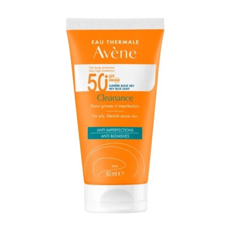 Avene Solar Cleanance Solar SPF 50+ (50 ml) | Farmacia Tuset