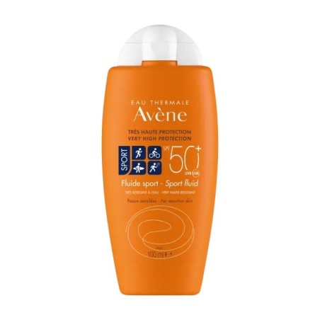 Avene Solar Fluido Sport SPF 50+ (100 ml) | Farmacia Tuset