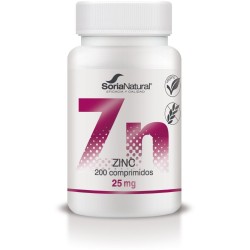 Soria Natural Zinc Liberación Sostenida (200 comp) | Farmacia Tuset