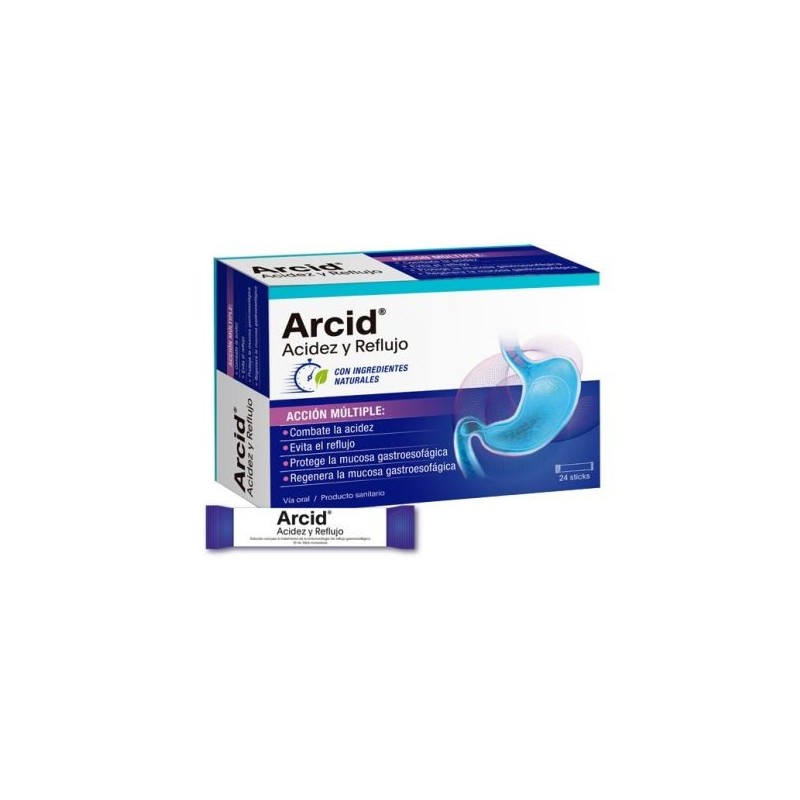 Arcid 24 sticks | Farmacia Tuset