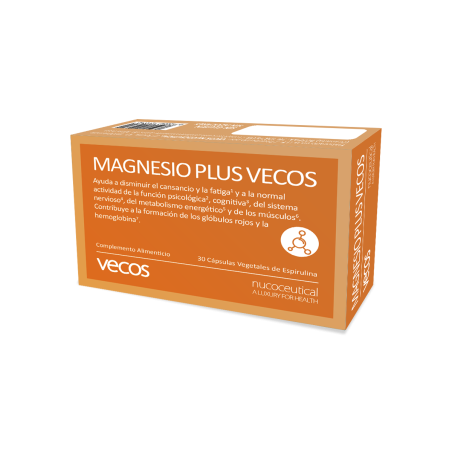 Vecos Magnesio Plus (30 cápsulas) | Farmacia Tuset