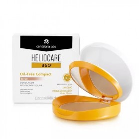 Heliocare 360º Oil-Free Compact SPF50+ Beige (10 gr) | Farmacia Tuset