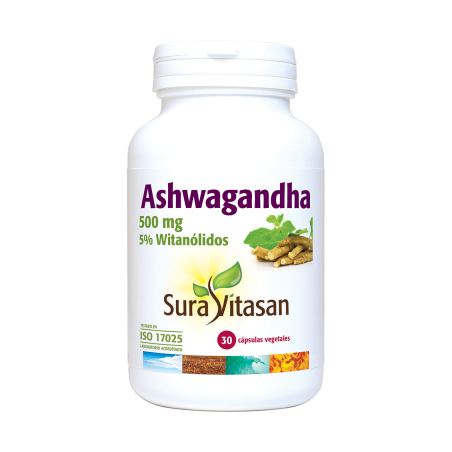 Sura Vitasan Ashwagandha (30 cápsulas) | Farmacia Tuset