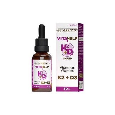 Marneys Vitalhelp Vitamina K2+D3 30 ml | Farmacia Tuset.