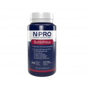 NPRO Butibifidus (60 cápsulas) | Farmacia Tuset