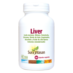 Sura Vitasan Liver 90 cápsulas | Farmacia Tuset