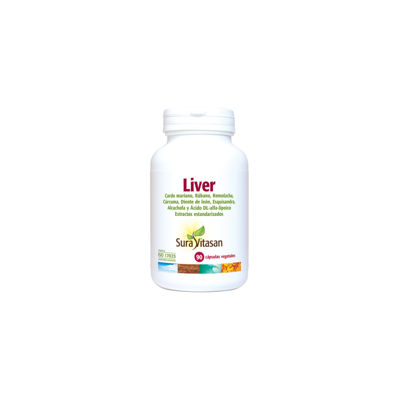 Sura Vitasan Liver 90 cápsulas | Farmacia Tuset