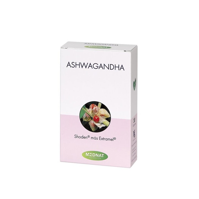 Mednat Ashwagandha (30 cápsulas) | Farmacia Tuset