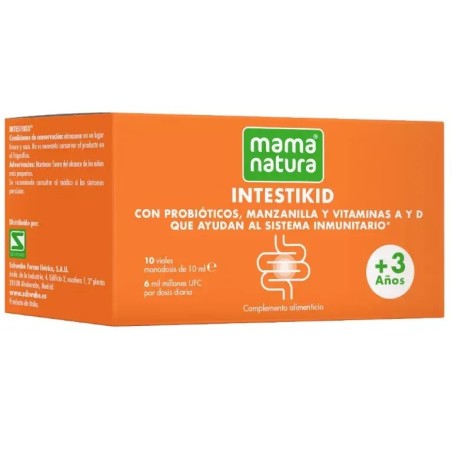 DHU Mama Natura - Intestikid (10 viales) | Farmacia Tuset