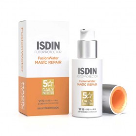Isdin Fotoprotector Fusion Water Magic Repair FPS50+ (50 ml) | Farmacia Tuset
