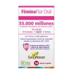 SURA VITASAN FEMINA FLOR ORAL ( 30 cápsulas)| Farmacia Tuset