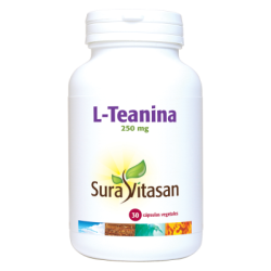 Sura Vitasan L-Teanina 250mg (30 cápsulas)| Farmacia Tuset