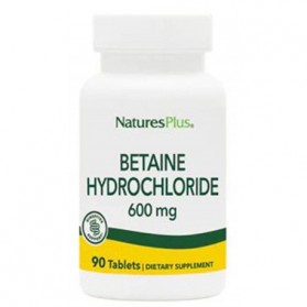 Nature's Plus Betaína HCI 600mg (90 comp) | Farmacia Tuset
