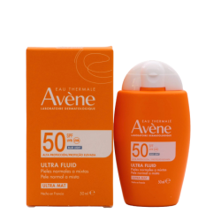 Avene Ultra Fluid alta protección SPF 50 50ML | Farmacia Tuset
