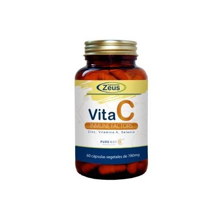 ZEUS VITA C INMUNE FACTORS 60 CÁPSULAS.| Farmacia Tuset