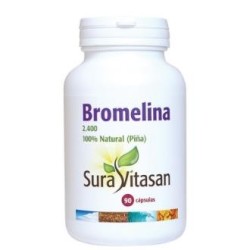 Sura Vitasan Bromelina 2400 30 cápsulas. | Farmacia Tuset.