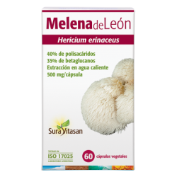 Sura Vitasan Melena de Leon (60 cápsulas) | Farmacia Tuset