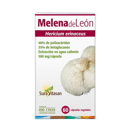 Sura Vitasan Melena de Leon (60 cápsulas) | Farmacia Tuset