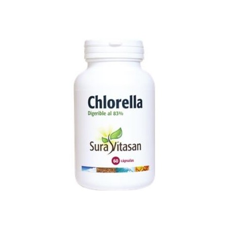 Sura Vitasan Chlorella 455mg 60 cápsulas | Farmacia Tuset.