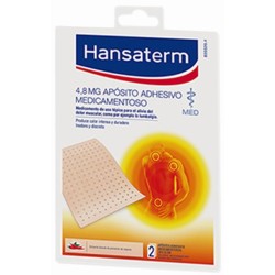 Hansaterm Apósito Adhesivo Medicamentoso 18x12cm (2ud) | Farma Tuset