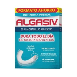 Algasiv Almohadillas Adhesivas Dent. Inferior (30 ud) | Farmacia Tuset