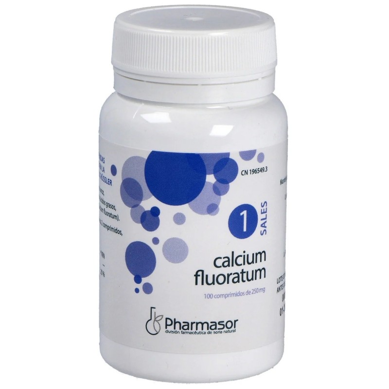 Homeosor Calcium Fluoratum Sal Nº 1 100 comprimidos | Farmacia Tuset