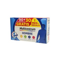 Multicentrum Hombre Pack (90+30 comprimidos) | Farmacia Tuset