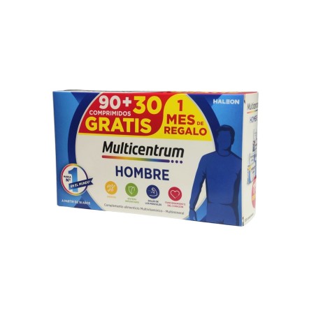 Multicentrum Hombre Pack (90+30 comprimidos) | Farmacia Tuset