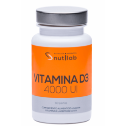 Nutilab Vitamina D3 4000 UI (60 perlas) | Farmacia Tuset