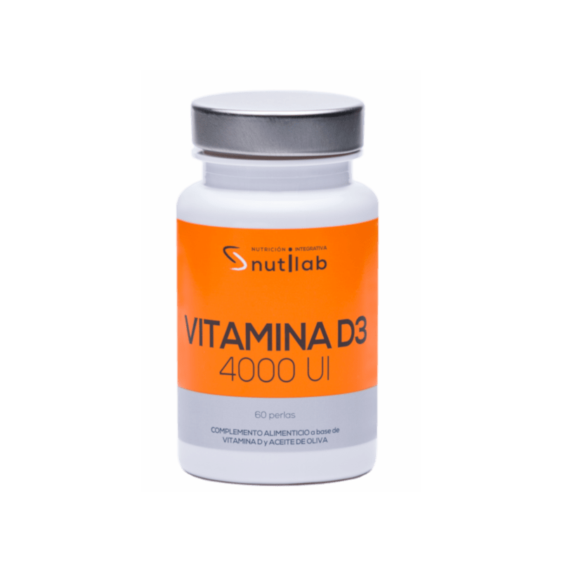 Nutilab Vitamina D3 4000 UI (60 perlas) | Farmacia Tuset