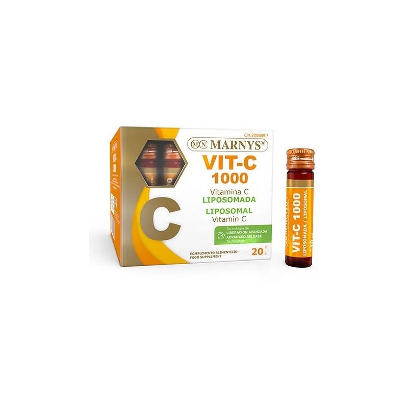 Marnys Vit-C 1000 (20 viales) | Farmacia Tuset