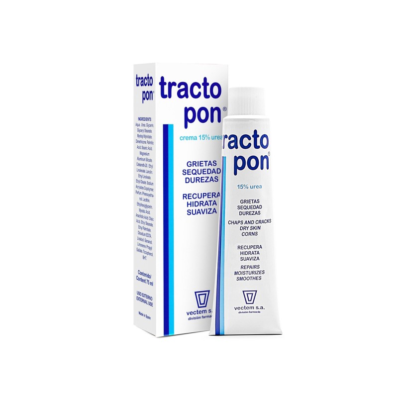 Tractopon 15% Urea Crema (75 ml) | Farmacia Tuset