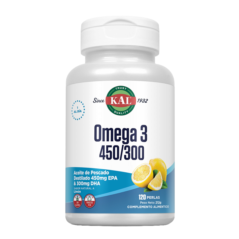 Kal Omega 3 450/300 (120 perlas) | Farmacia Tuset