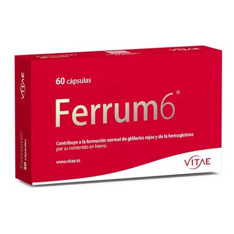 Vitae Ferrum6 (60 cápsulas) | Farmacia Tuset