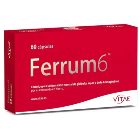 Vitae Ferrum6 (60 cápsulas) | Farmacia Tuset