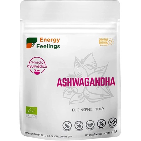 Energy Feelings Ashwagandha Polvo (200 gr) | Farmacia Tuset