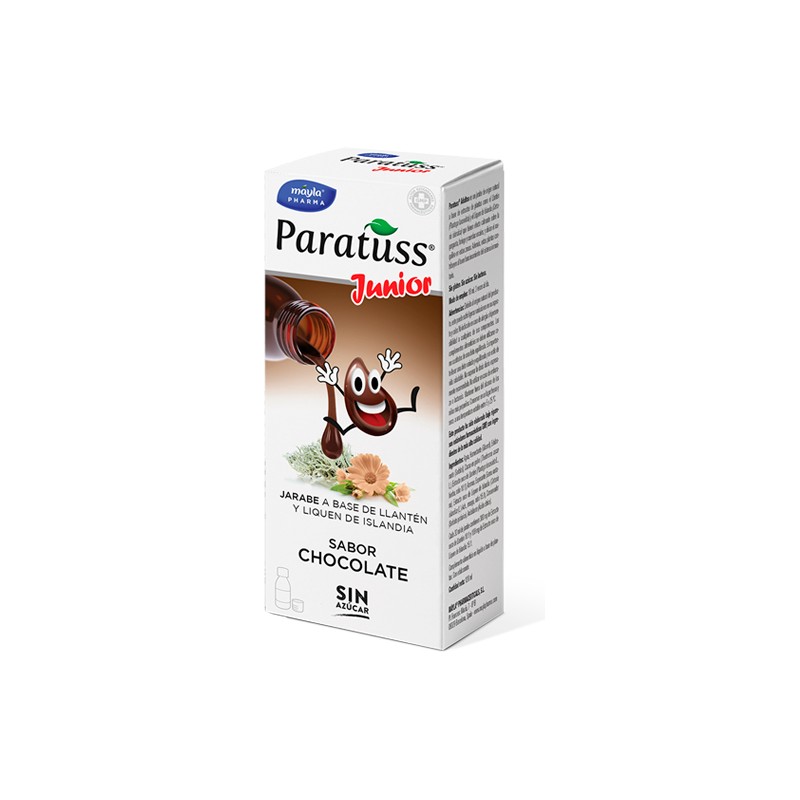 Mayla Pharma Paratuss Junior Jarabe Chocolate 120ml | Farmacia Tuset