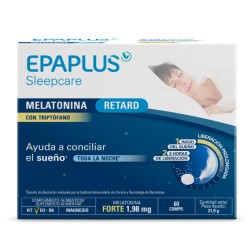 Epaplus Melatonina Retard con Triptófano (60 comp) | Farmacia Tuset