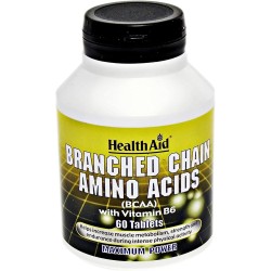 Health Aid BCAA (Aminoácidos Ramificados) (60 comp) | Farmacia Tuset