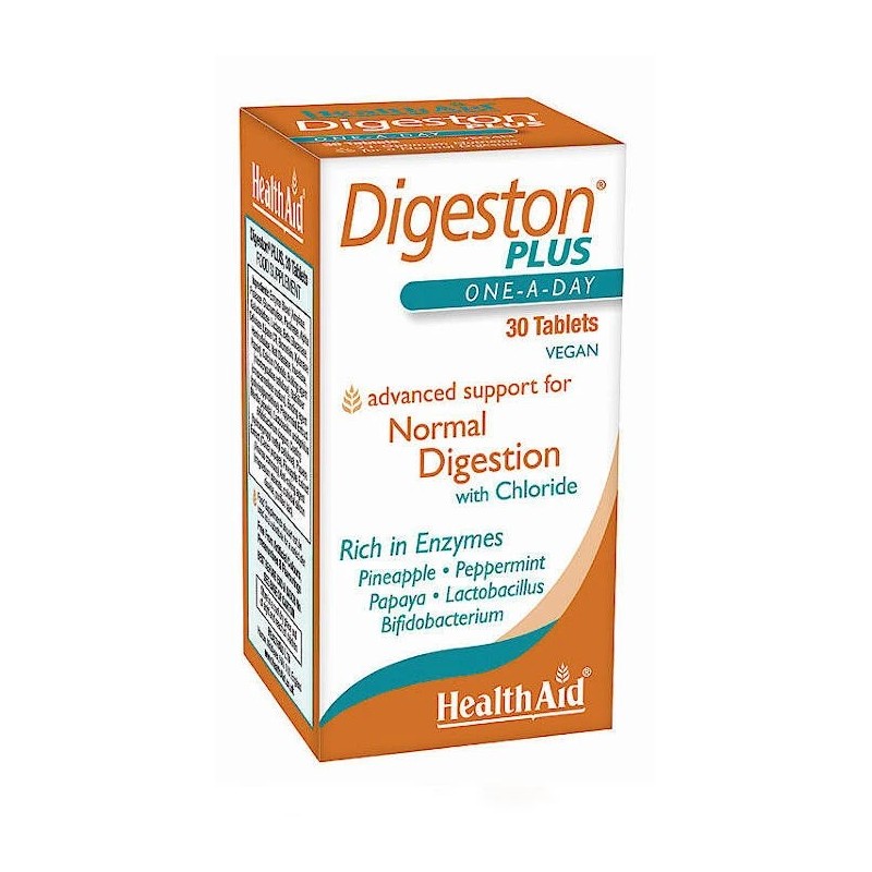 Health Aid Digeston Plus (30 comprimidos) | Farmacia Tuset